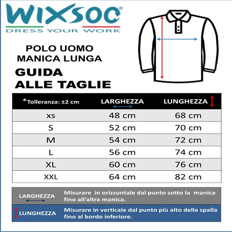 Wixsoo-Guida-Taglie-Polo-Uomo-Manica-Lunga