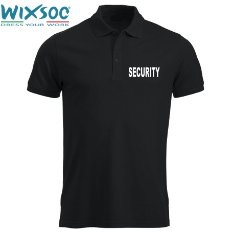 Wixsoo-Polo-Security-Mezze-Maniche-Cuore-Stampa-Fronte