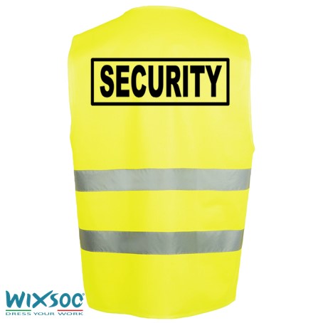 Wixsoo-security-Gilet-giallo-catarifrangente-cuore-bordo-r