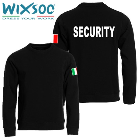 wixsoo-felpa-nera-girocollo-security-italy-r