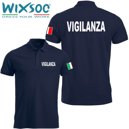 wixsoo-polo-uomo-mezza-manica-blu-navy-bandiera-vigilanza-fr