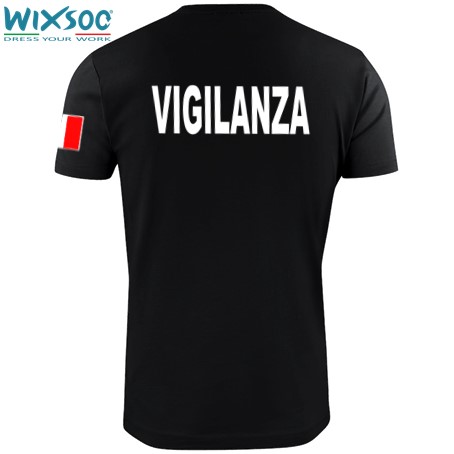 wixsoo-t-shirt-uomo-nera-bandiera-vigilanza-cr