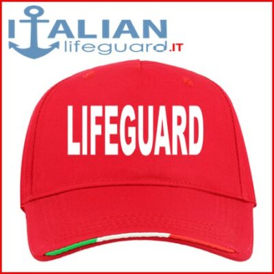 Wixsoo-cappello-italy-rosso-lifeguard-f