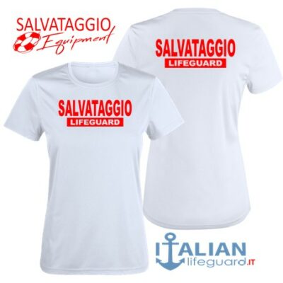 Wixsoo-t-shirt-donna-bianca-salvataggio-lifeguard-fr