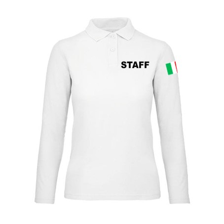 wixsoo-polo-manica-lunga-donna-bianca-italy-staff-fronte