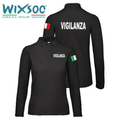 wixsoo-polo-ml-donna-vigilanza-nera-italy-fr