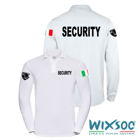 wixsoo-polo-ml-uomo-bianca-security-italy-pantera-fr