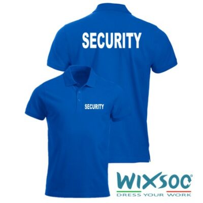 WIXSOO Polo Security Uomo Stampa Italy