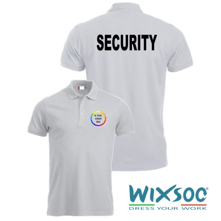 wixsoo-polo-uomo-security-bianca-personalizzata-logo-fr