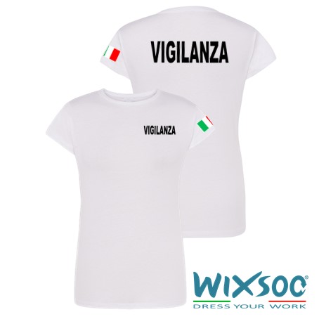 wixsoo-t-shirt-donna-bianca-vigilanza-italy-fr