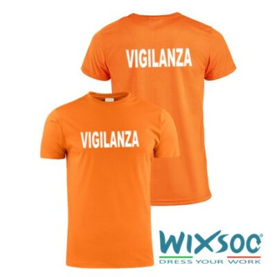 wixsoo-t-shirt-uomo-arancione-vigilanza-fr