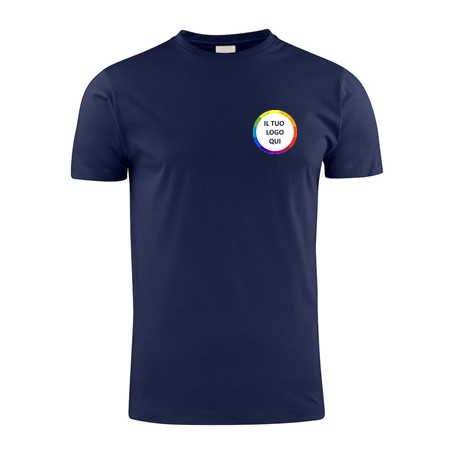 wixsoo-t-shirt-uomo-navy-vigilanza-personalizzabile-logo-fronte