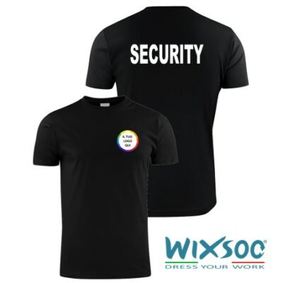 wixsoo-t-shirt-uomo-nera-security-personalizzata-logo-cuore-fronte-retro