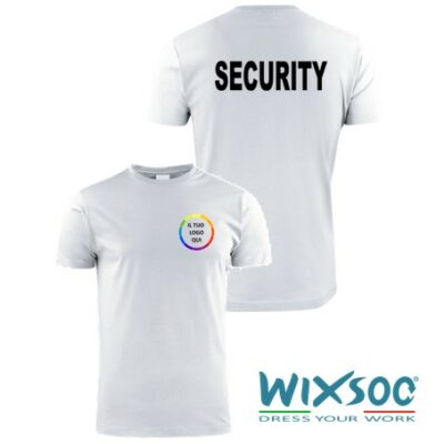 wixsoo-t-shirt-uomo-security-bianco-personalizzata-logo-fr