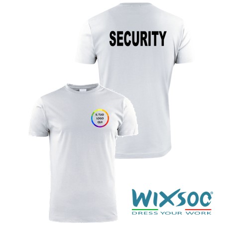 wixsoo-t-shirt-uomo-security-bianco-personalizzata-logo-fr