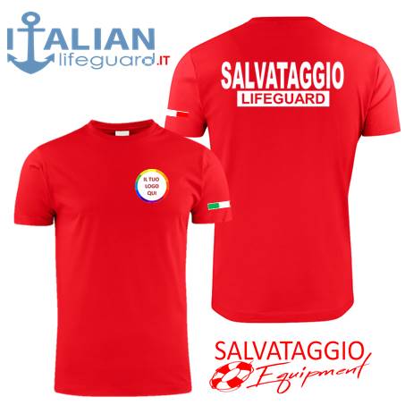 italian-lifeguard-t-shirt-uomo-rossa-logo-salvataggio-lifeguard+bandiera