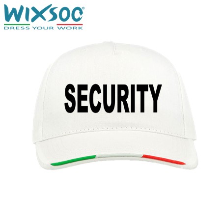 wixsoo-cappello-bianco-italy-security