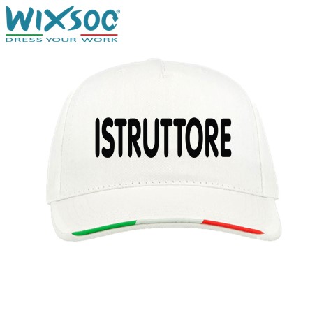 wixsoo-cappello-italy-bianco-istruttore