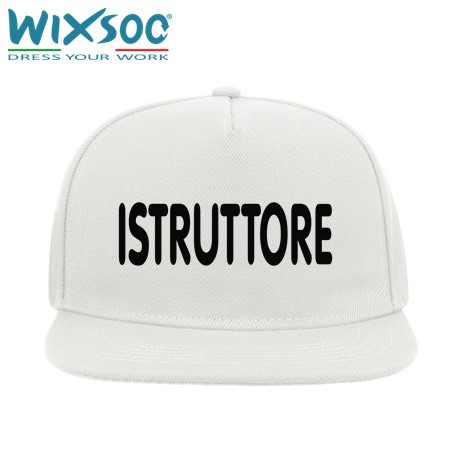 wixsoo-cappello-italy-bianco-snap-istruttore