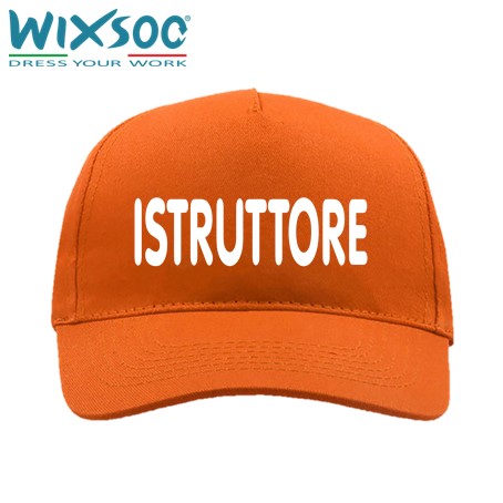 wixsoo-cappello-liberty-arancio-istruttore-fronte