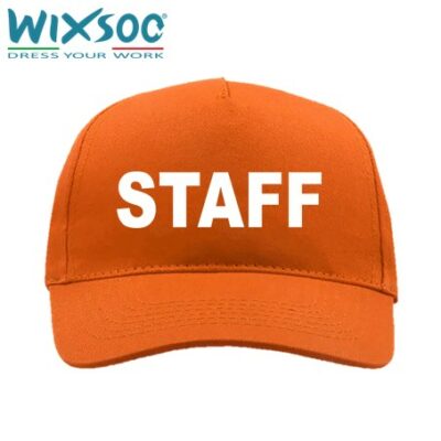 wixsoo-cappello-liberty-arancio-staff-fronte