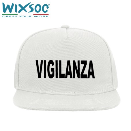 wixsoo-cappello-snap-bianco-vigilanza