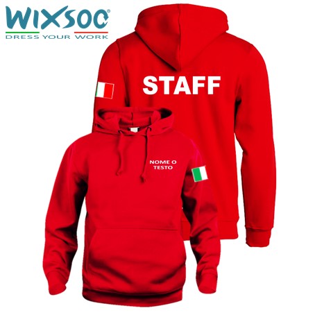 wixsoo-felpa-cappuccio-rosso-staff-testo-fr-italy