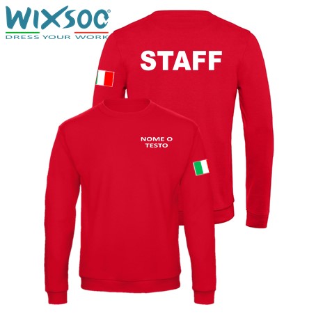 wixsoo-felpa-uomo-girocollo-staff-rosso-testo-fr-italy