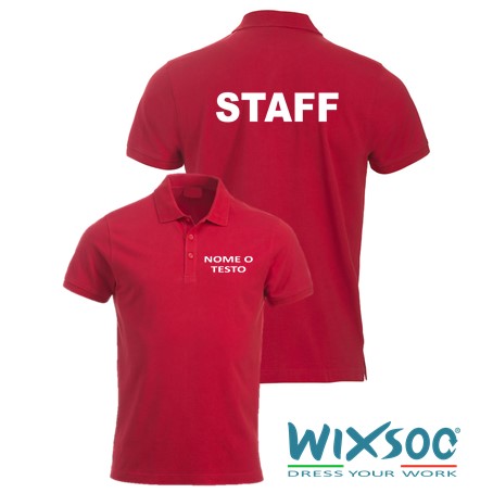 wixsoo-polo-mm-rosso-uomo-personalizzata-testo-fronte-retro-staff