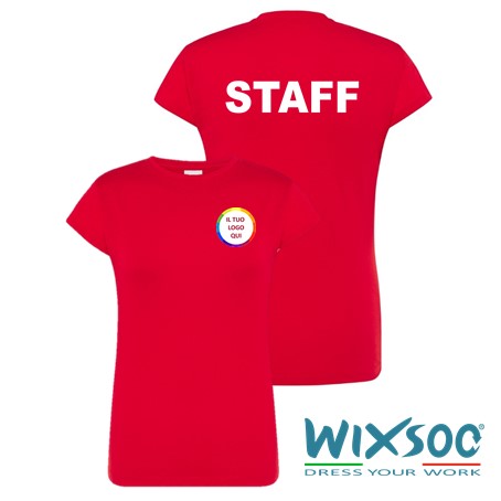 wixsoo-t-shirt-donna-staff-logo-fr-rossa