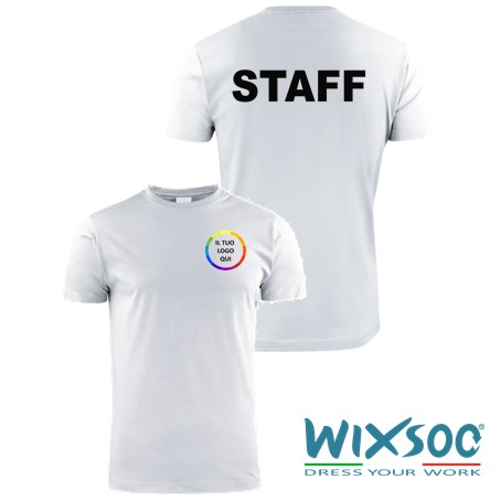 wixsoo-t-shirt-uomo-bianca-staff-logo-fr