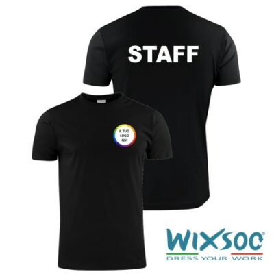wixsoo-t-shirt-uomo-nera-logo-staff