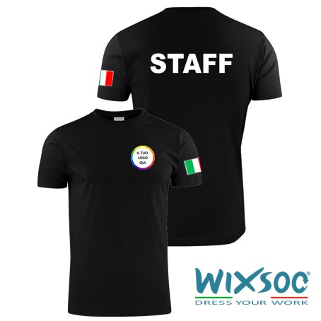 wixsoo-t-shirt-uomo-nera-logo-staff+bandiera