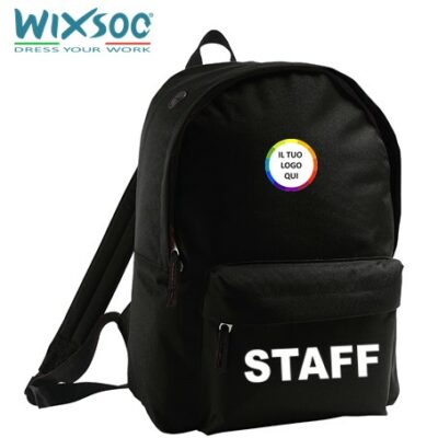 wixsoo-zaino-nero-logo-staff
